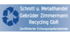 Kundenlogo von Gebrüder Zimmermann Recycling GbR