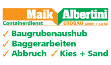 Kundenlogo von Maik Albertini Erdbau GmbH & Co. KG