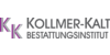 Kundenlogo von Kollmer-Kalt, Bestattungs-Institut