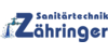 Kundenlogo von Zähringer Sanitärtechnik