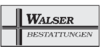 Kundenlogo von Bestattungen Walser