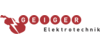 Kundenlogo von Elektrotechnik Geiger GmbH