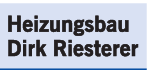 Kundenlogo Riesterer Heizungsbau