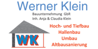 Kundenlogo Klein Werner Bauunternehmung GbR