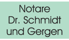 Kundenlogo von Notariat Dr. Schmidt & Gergen