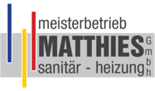 Kundenlogo von Matthies Sanitär und Heizung GmbH