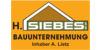 Kundenlogo von Bauunternehmen Siebes Inh. A. Lietz
