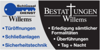 Kundenlogo Willems Marc Schlüsseldienst & Bestattungen