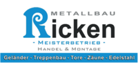 Kundenlogo Metallbau Ricken Handel & Montage