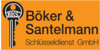Kundenlogo von Schlüssel Böker & Santelmannn Schlüsseldienst GmbH