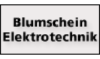 Kundenlogo von Elektro Blumschein Elektromeister und Elektrotechnik