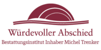 Kundenlogo Bestattungsinstitut Würdevoller Abschied Inh. Michael Trenker Kundenlogo Bestattungsinstitut Würdevoller Abschied Inh. Michael Trenker