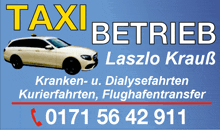 Kundenlogo von Taxibetrieb Laszlo Krauß