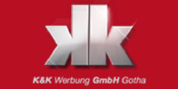 Kundenlogo K & K Werbung GmbH Gotha