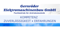 Kundenlogo Gernröder Elektromaschinenbau GmbH