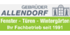 Kundenlogo von Gebrüder Allendorf Fenster, Türen, Wintergärten