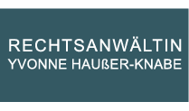 Kundenlogo von Rechtsanwältin Yvonne Haußer-Knabe