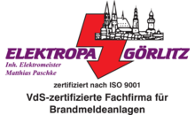 Kundenlogo von Elektropa Görlitz + Elektroanlagen,  Brandmeldeanlagen