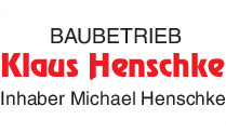 Kundenlogo von Baubetrieb Henschke