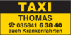 Kundenlogo von Taxi Thomas