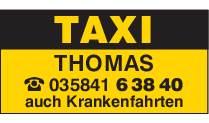 Kundenlogo von Taxi Thomas