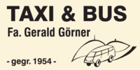 Kundenlogo Taxi & Bus Fa. Gerald Görner