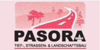 Kundenlogo PASORA GmbH Tief-, Strassen- & Landschaftsbau