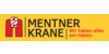 Kundenlogo von Mentner Krane e.K.