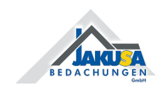 Kundenlogo von Bedachungen JAKUSA GmbH
