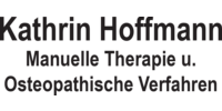 Kundenlogo Hoffmann Kathrin, Manuelle Therapie u. Osteopatische Verfahren