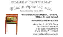 Kundenlogo von Restauration - Möbel Spaethe