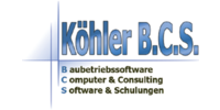 Kundenlogo Bausoftware Köhler B.C.S.