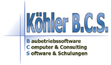 Kundenlogo von Bausoftware Köhler B.C.S.