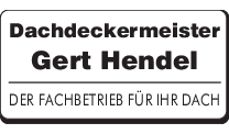 Kundenlogo von Dachdeckermeister Hendel GmbH & Co. KG