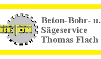 Kundenlogo von Beton- Bohr- u. Sägeservice Flach Thomas