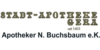 Kundenlogo von Stadt-Apotheke Gera Apotheker Buchsbaum N.