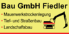 Kundenlogo von Bau GmbH Fiedler