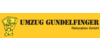 Kundenlogo von Umzug Gundelfinger Relocation GmbH
