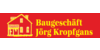 Kundenlogo von Baugeschäft Kropfgans Jörg