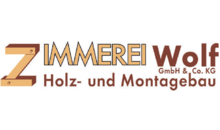 Kundenlogo von Zimmerei Wolf GmbH & Co. KG
