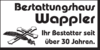 Kundenlogo von Bestattungshaus Wappler