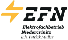 Kundenlogo von Elektro-Fachbetrieb NIEDERCRINITZ Patrick Müller