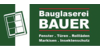 Kundenlogo von Bauglaserei Bauer Inh. Uwe Bauer