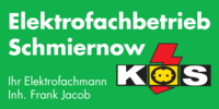 Kundenlogo Elektrofachbetrieb Schmiernow Inh. Frank Jacob