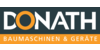 Kundenlogo von Baumaschinen & Geräte GmbH Donath