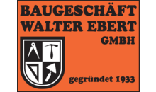 Kundenlogo von Baugeschäft Walter Ebert GmbH