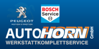 Kundenlogo Auto-Horn GmbH Peugeot und Bosch Dienst