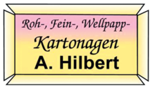 Kundenlogo von Kartonagen A. Hilbert