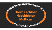 Kundenlogo von Richter Baumaschinenhandel GmbH,  Gewerbepark Schwarze Kiefern