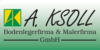 Kundenlogo von A. Ksoll GmbH, Bodenlegerfirma & Malerfirma